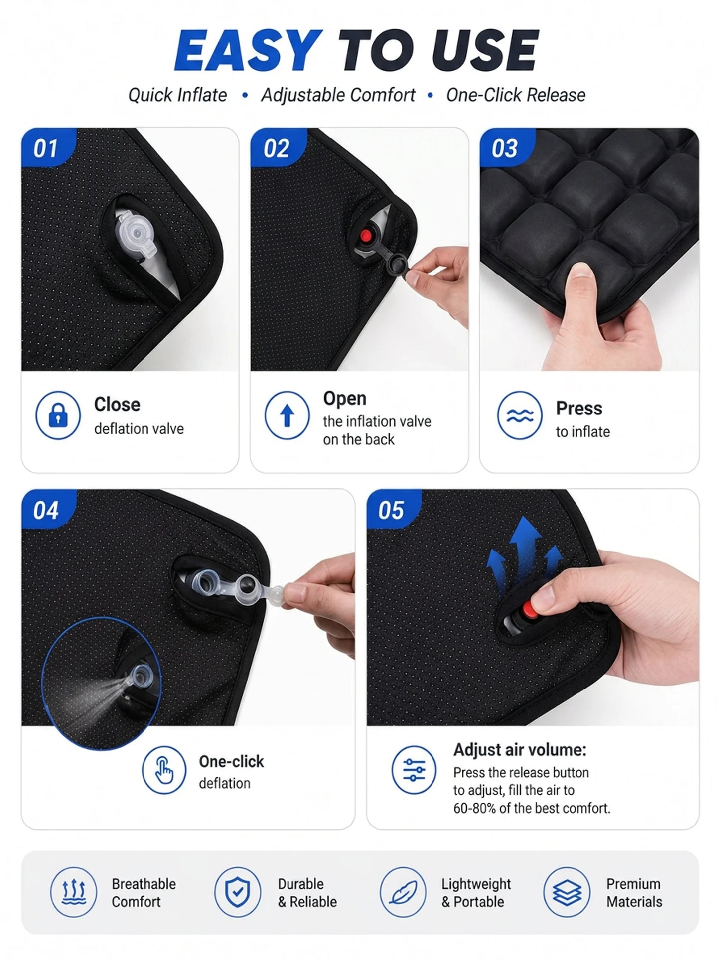 Ergonomic Air Cushion