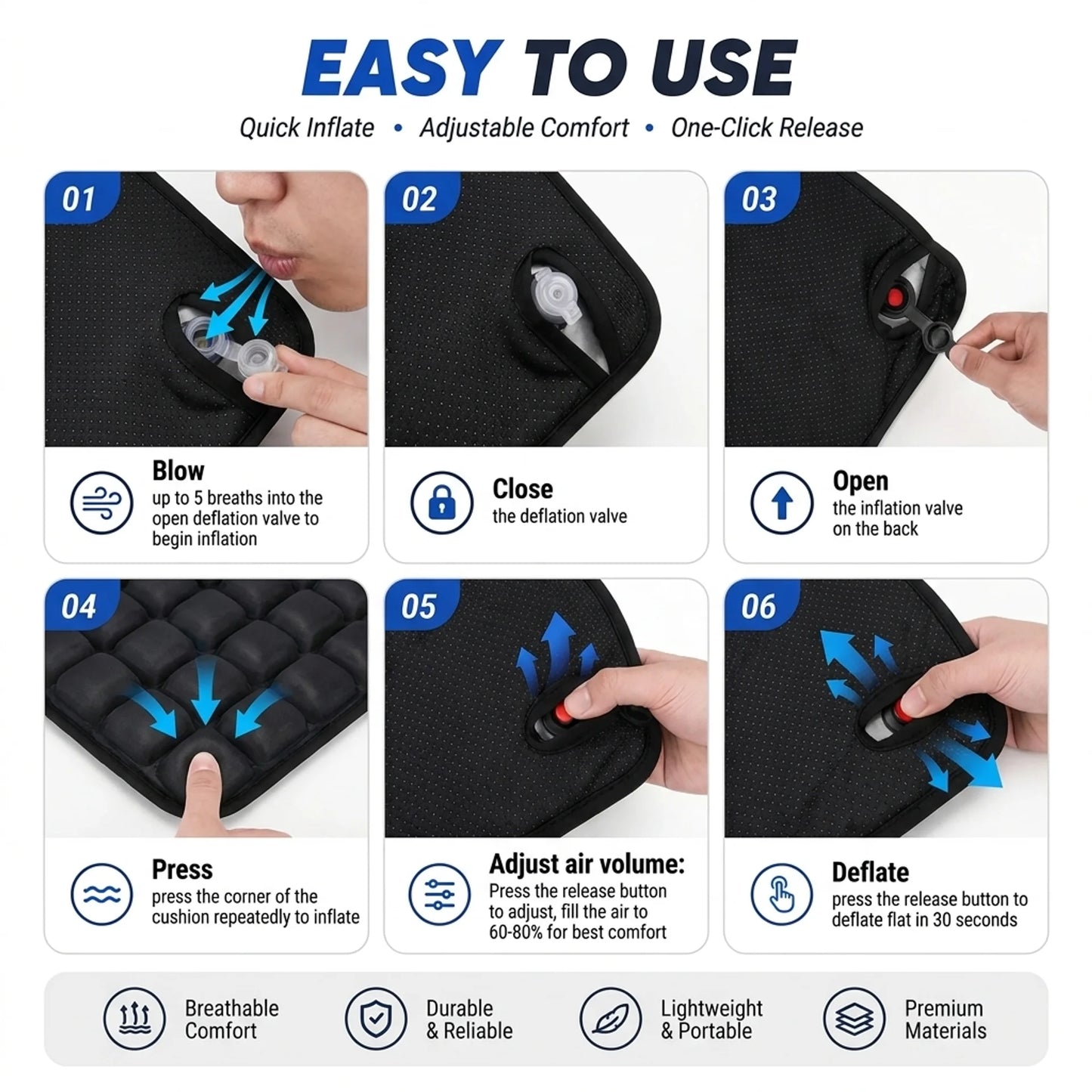 Ergonomic Air Cushion